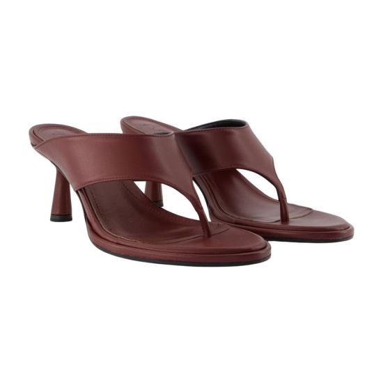 26SS 에이드 힐/펌프스 A11HS0689001012126 BURGUNDY - AEYDE