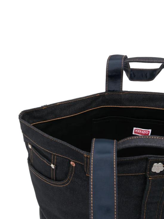 26SS 겐조 Five pockets 토트백 FG58SA411F2376 BLUE - KENZO