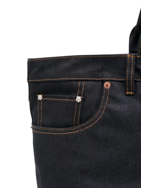 26SS 겐조 Five pockets 토트백 FG58SA411F2376 BLUE - KENZO