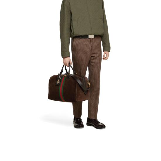 25FW 구찌 사보이 미디움 더플백 834460AAE1D2041 BROWN - GUCCI