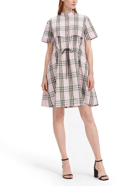  버버리 미디 원피스 8126353 A5961 PINK - BURBERRY