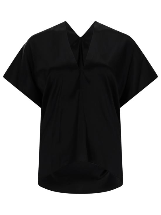 26SS 니나리찌 반팔 티셔츠 26PCTO003SE1415 U9000 BLACK