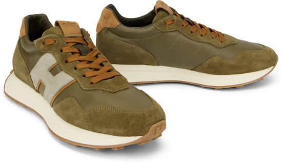 26SS 호간 H601 스니커즈 HXM6010EH41UHG783X khaki - HOGAN