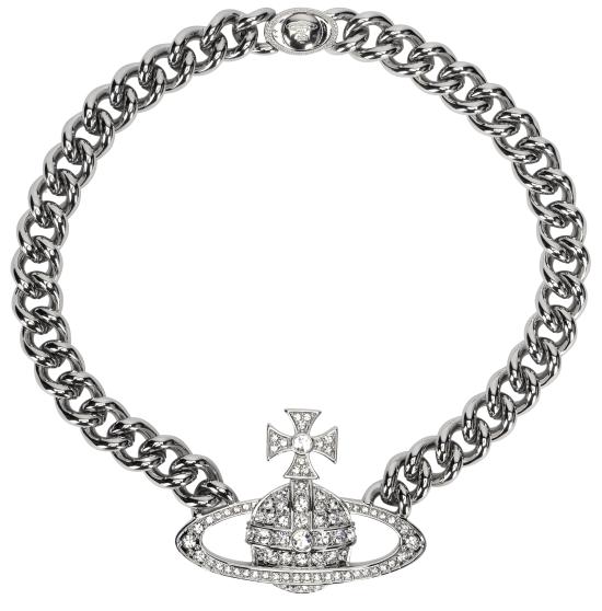 26SS 비비안웨스트우드 목걸이/팬던트 6301013W02P409P409 Silver - VIVIENNE WESTWOOD