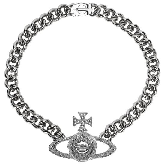 26SS 비비안웨스트우드 목걸이/팬던트 6301013W02P409P409 Silver - VIVIENNE WESTWOOD