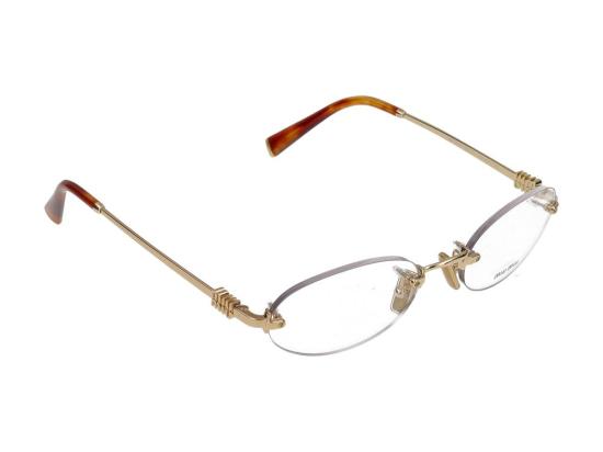  미우미우 안경 0MU53WV5AK1O1 GOLD - MIU MIU