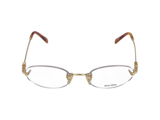  미우미우 안경 0MU53WV5AK1O1 GOLD