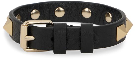 26SS 발렌티노 가라바니 팔찌 8W2J0X53VSH0NO black - VALENTINO GARAVANI