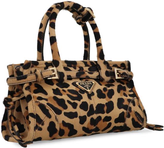 26SS 프라다 보니 미니 핸드백 1BA486VOOO2C7BF0151 Animalier - PRADA