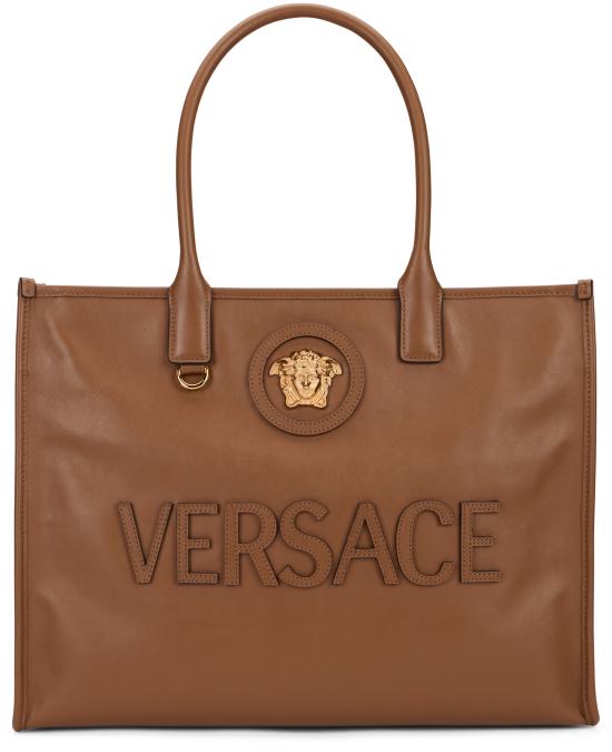 26SS 베르사체 토트백 10207421A146751N19V Camel - VERSACE