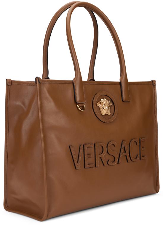 26SS 베르사체 토트백 10207421A146751N19V Camel - VERSACE