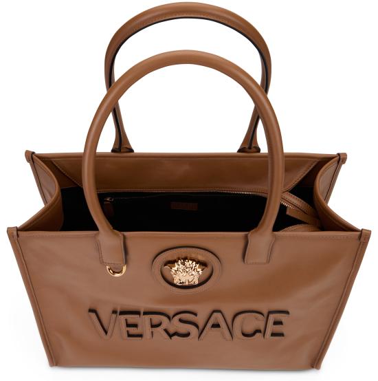 26SS 베르사체 토트백 10207421A146751N19V Camel - VERSACE