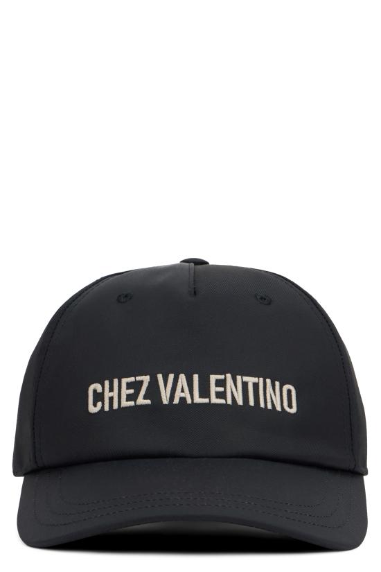  발렌티노 가라바니 모자 8Y2HDA41UND1UND9RA black