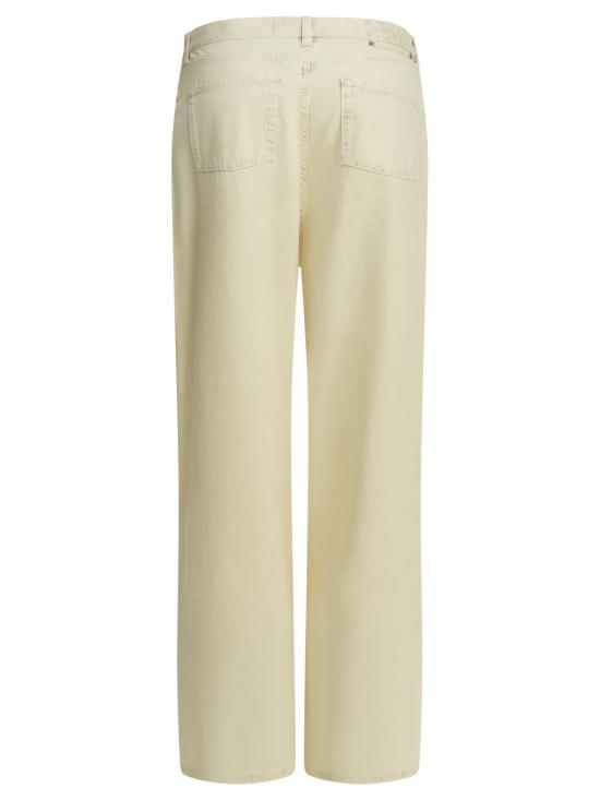 26SS 골든구스 스트레이트 팬츠 GWP02079P00235120100 WHITE - GOLDEN GOOSE