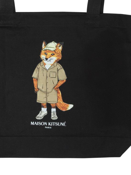 26SS 메종키츠네 숄더백 QU05109WW9042P199 BLACK - MAISON KITSUNE