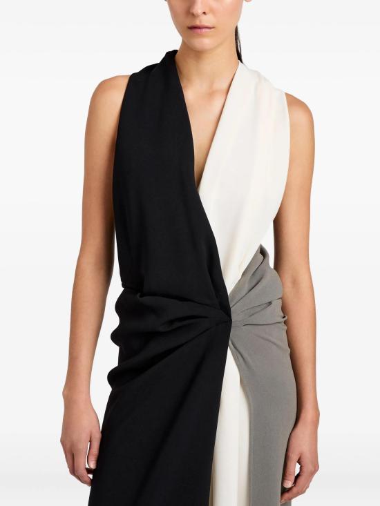 26SS 프로엔자슐러 미디 원피스 R2613014BY290 002 BLACK MULTI - PROENZA SCHOULER