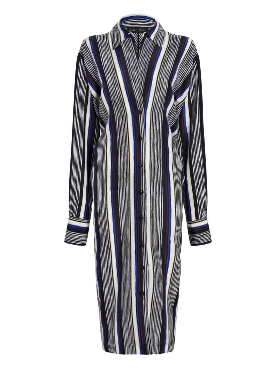 26SS 프로엔자슐러 미디 원피스 R2613012BSP179S 002 BLACK MULTI - PROENZA SCHOULER