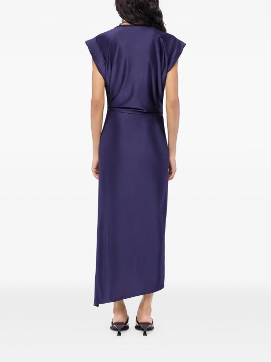 26SS 파코라반 미디 원피스 26PJRO843VI0267 P481 DEEP NAVY - PACO RABANNE