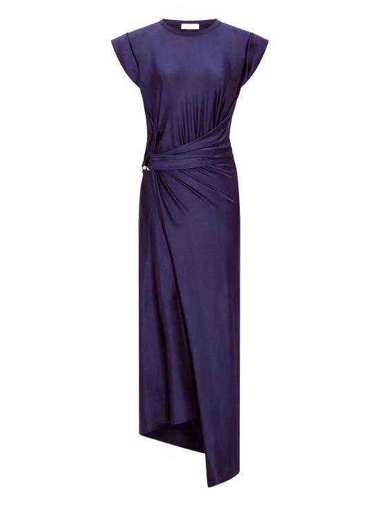 26SS 파코라반 미디 원피스 26PJRO843VI0267 P481 DEEP NAVY