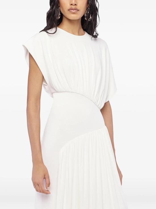 26SS 파코라반 미디 원피스 26PJRO235VI0601 P105 IVORY - PACO RABANNE