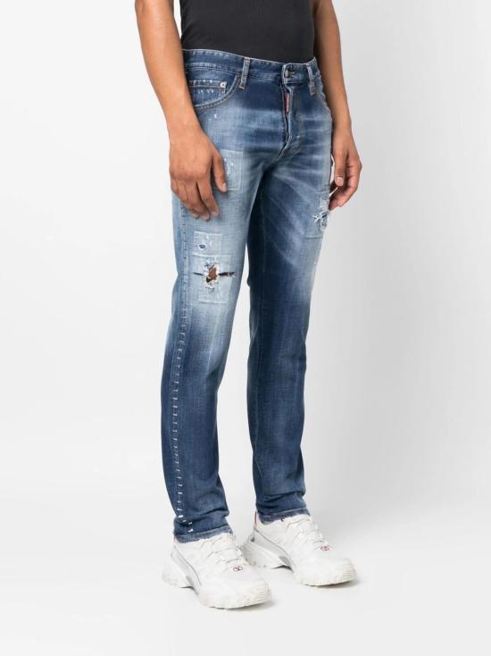  디스퀘어드2 스트레이트 팬츠 S74LB1257S30664 470 JEANS - DSQUARED2