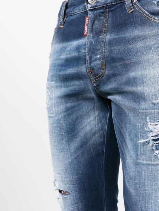  디스퀘어드2 스트레이트 팬츠 S74LB1257S30664 470 JEANS - DSQUARED2