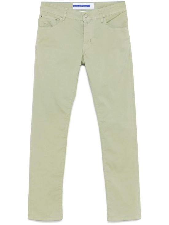 25SS 야콥코헨 스트레이트 팬츠 JUMQE006054S2544TRS Q09 GREEN