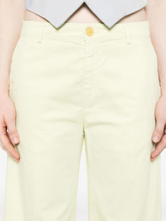  포르테포르테 스트레이트 팬츠 9902MYPANTS F47A1 DAFFODIL - FORTE FORTE