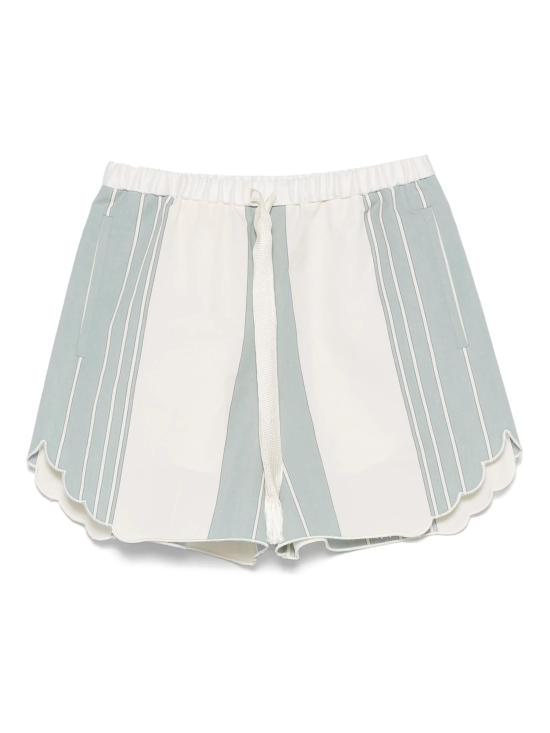  포르테포르테 스트레이트 팬츠 13807MYPANTS ACQUA F47M 5007