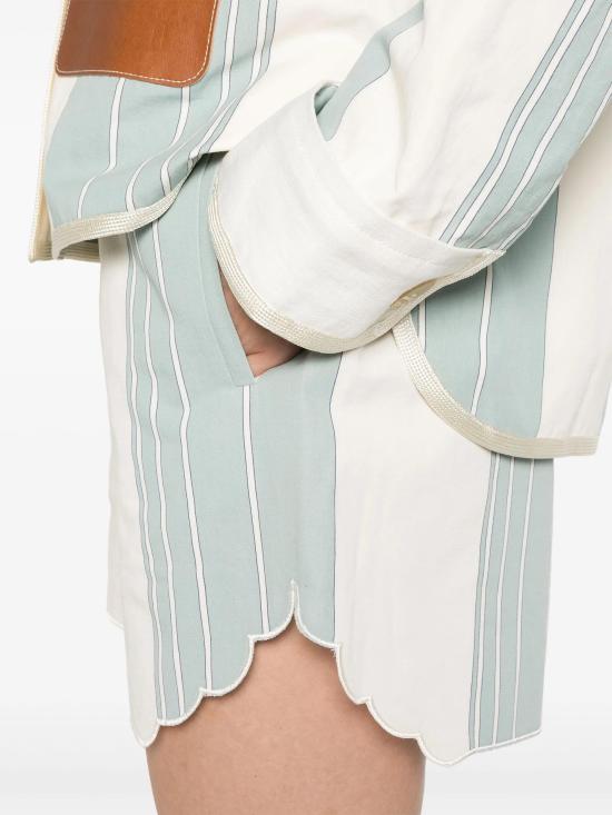  포르테포르테 스트레이트 팬츠 13807MYPANTS ACQUA F47M 5007 - FORTE FORTE