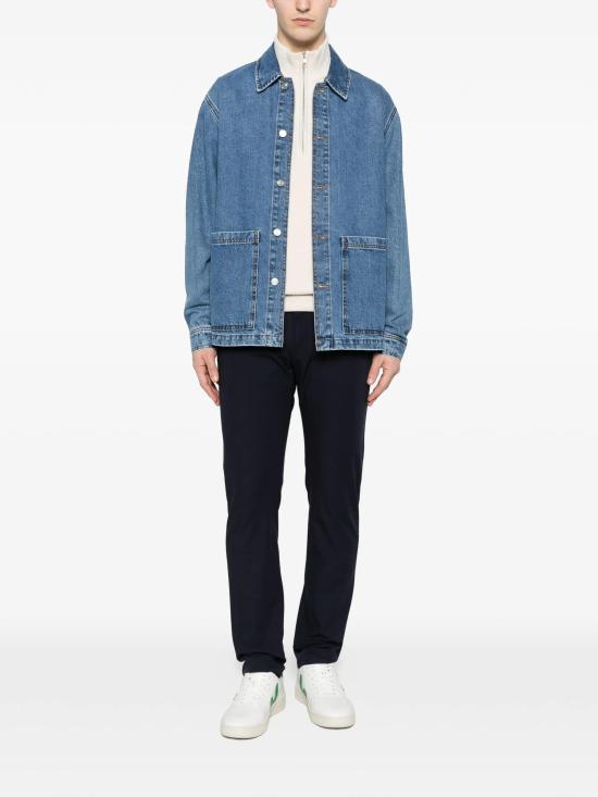 26SS 야콥코헨 스트레이트 팬츠 JUMQW009001S4024RW Y78 DARK BLUE - JACOB COHËN