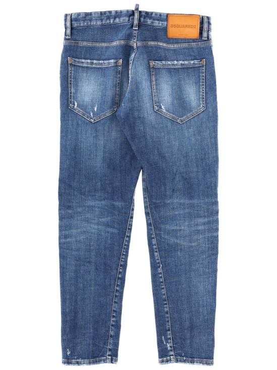 26SS 디스퀘어드2 스트레이트 팬츠 S74LB1871S30872 470 NAVY BLUE - DSQUARED2