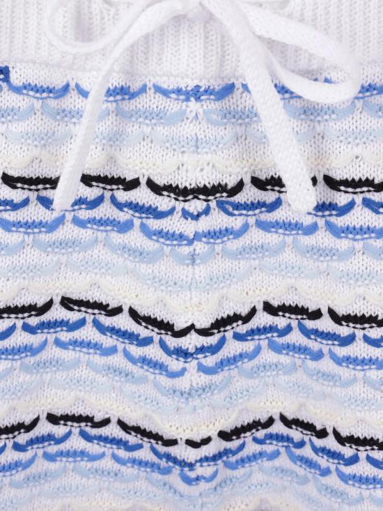 26SS 카사블랑카 스트레이트 팬츠 MSP26KW1210 02 BLUE - CASABLANCA