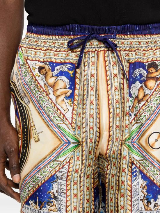 26SS 카사블랑카 스트레이트 팬츠 MSS26TR399 08 TAKE ME TO CHURCH - CASABLANCA