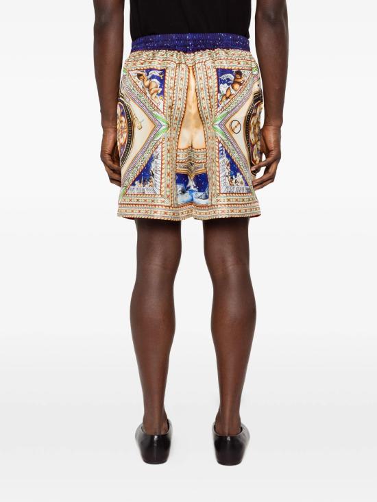 26SS 카사블랑카 스트레이트 팬츠 MSS26TR399 08 TAKE ME TO CHURCH - CASABLANCA