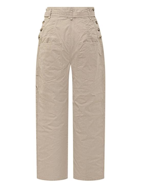25FW 이자벨마랑 스트레이트 팬츠 PA0552FAC3G02E 23EC ECRU - ISABEL MARANT