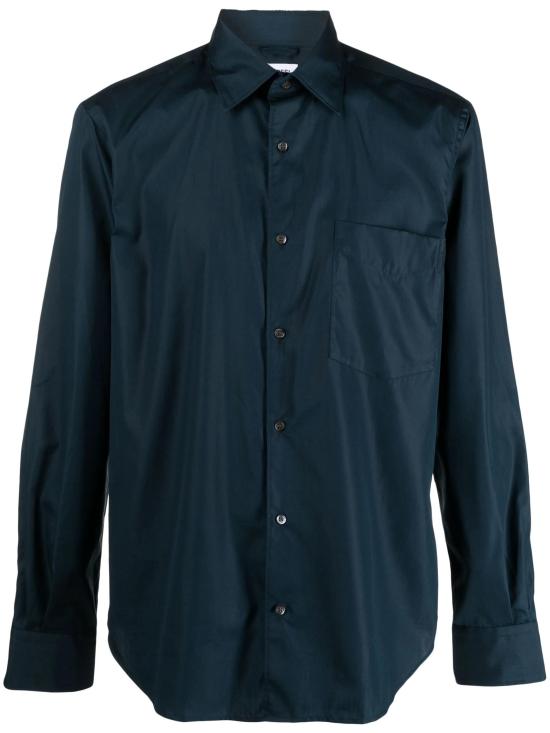 25SS 아스페시 긴팔 셔츠 ACE36C118 7098 NAVY