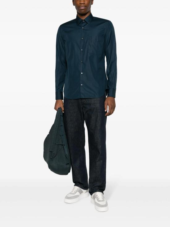 25SS 아스페시 긴팔 셔츠 ACE36C118 7098 NAVY - ASPESI