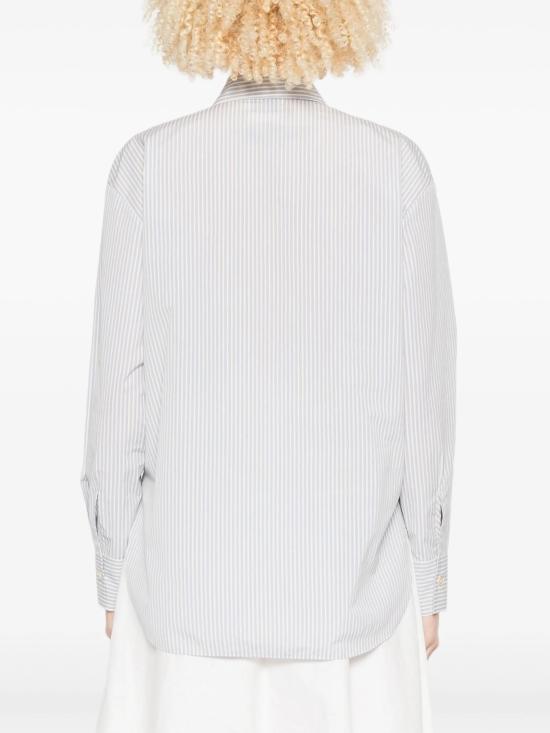 25FW 포르테포르테 셔츠 14116MYSHIRT F48A7 CERULEO - FORTE FORTE