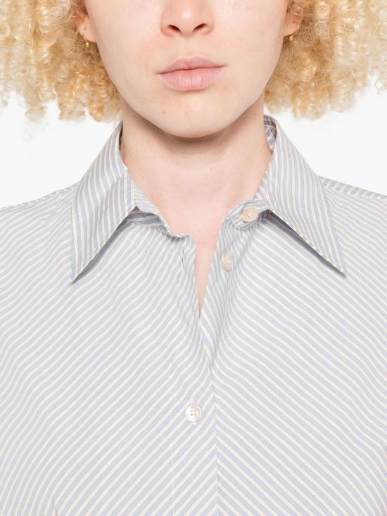 25FW 포르테포르테 셔츠 14116MYSHIRT F48A7 CERULEO - FORTE FORTE