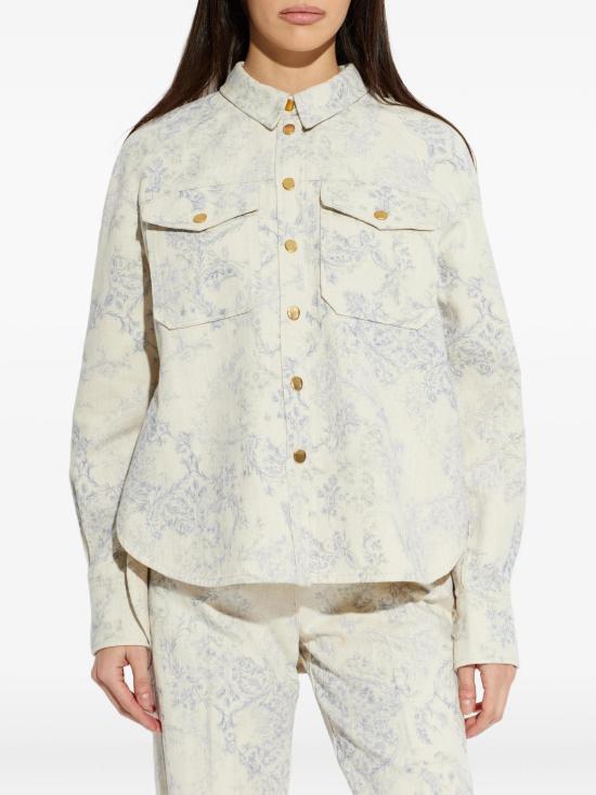 26SS 포르테포르테 셔츠 14623 F49A4 GLICINE - FORTE FORTE