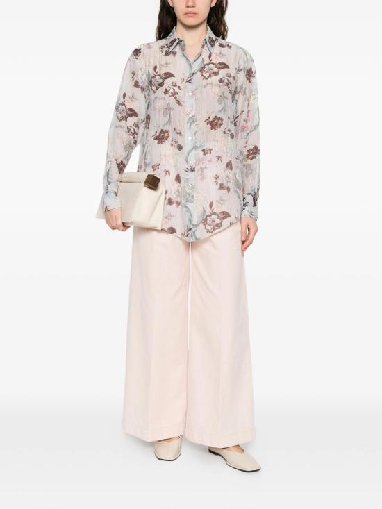 26SS 포르테포르테 셔츠 14725 F49A5 GLICINE - FORTE FORTE