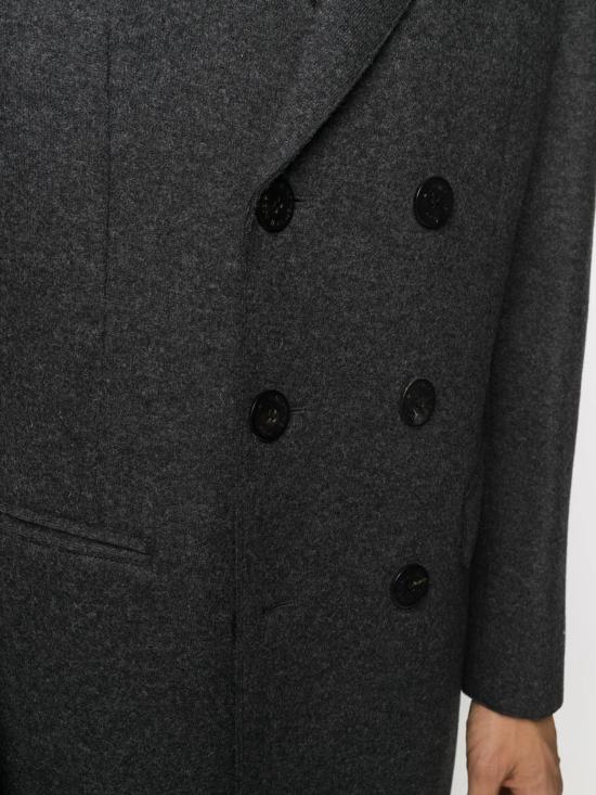  닐바렛 코트 PBCA339P010 468 CHARCOAL - NEIL BARRETT