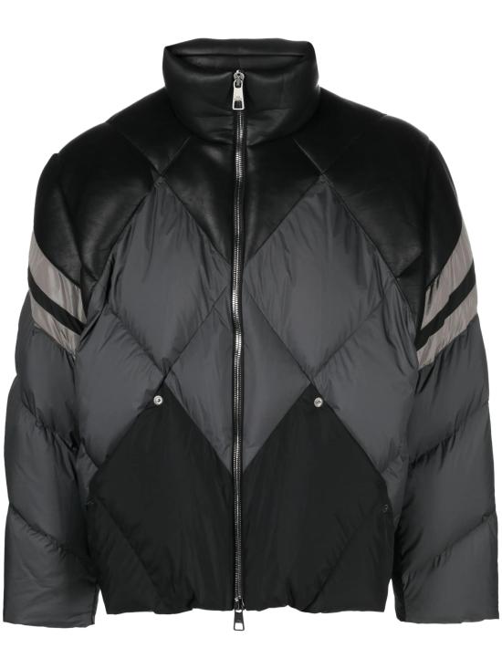  닐바렛 자켓 NBV1SP074CV023C 001 BLACK GREY