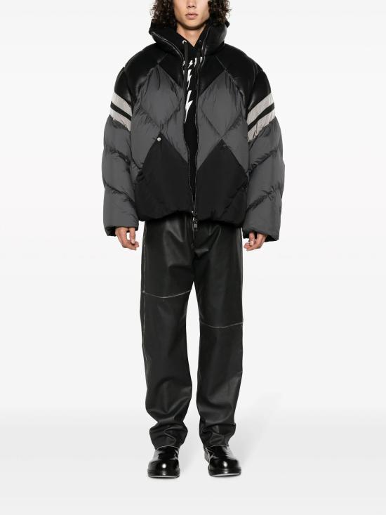  닐바렛 자켓 NBV1SP074CV023C 001 BLACK GREY - NEIL BARRETT