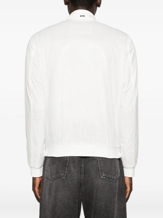 26SS 에르노 에코에이지 하이 카라 봄버 자켓 GI000414U12456Z 1000 WHITE - HERNO