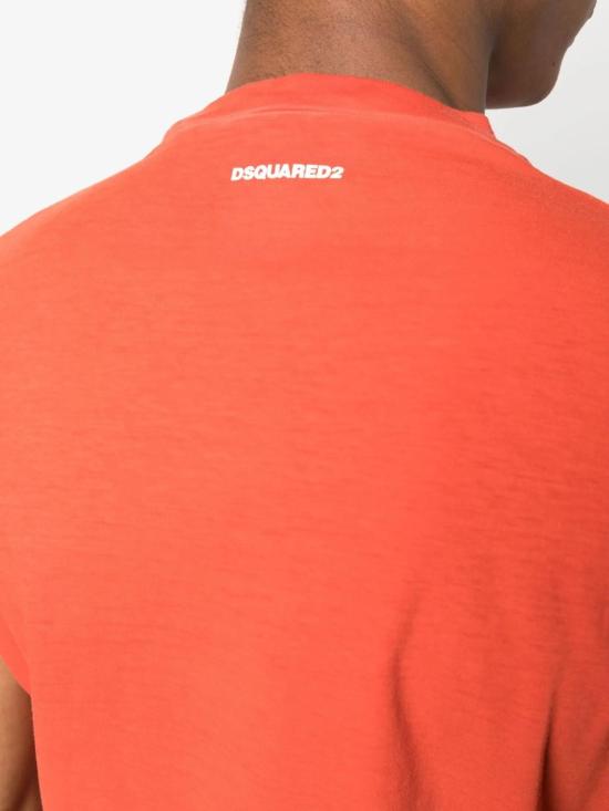  디스퀘어드2 반팔 티셔츠 S71GD1254S22507 310 RED - DSQUARED2