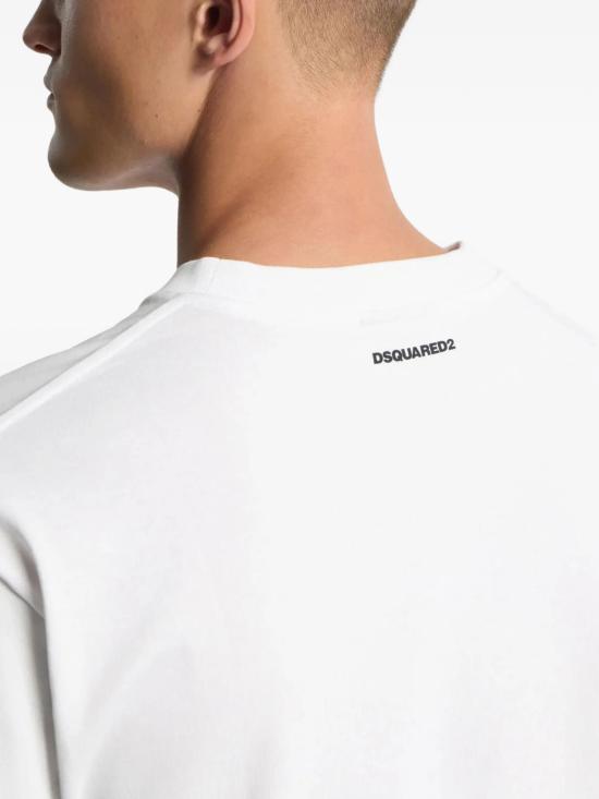 26SS 디스퀘어드2 반팔 티셔츠 S78GD0121D20033 900 WHITE - DSQUARED2