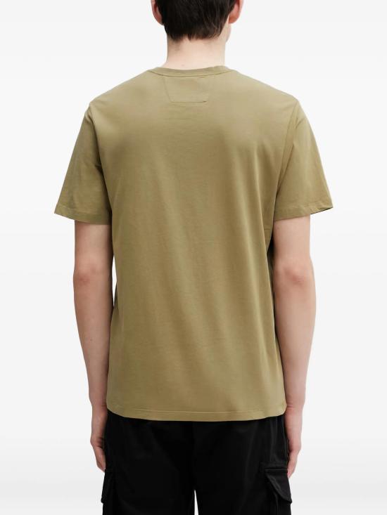 26SS 씨피 컴퍼니 반팔 티셔츠 20CMTS084A005100W 644 DRIED HERB - C.P. COMPANY