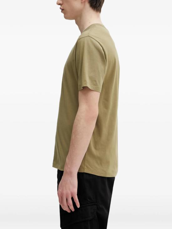 26SS 씨피 컴퍼니 반팔 티셔츠 20CMTS084A005100W 644 DRIED HERB - C.P. COMPANY